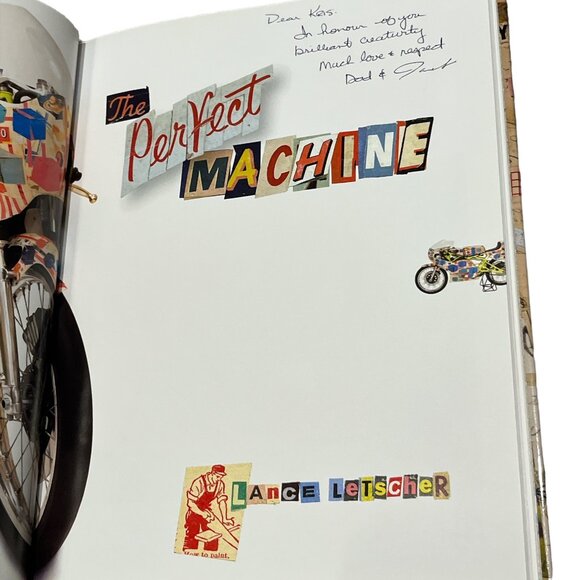 BOOK The Perfect Machine by Lance Letscher Age 8-12 Collages Hardcover * - Picture 4 of 8
